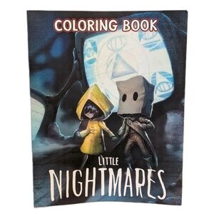 Little Nightmares Coloring Book Rare Adult coloring Pages OOP Unused